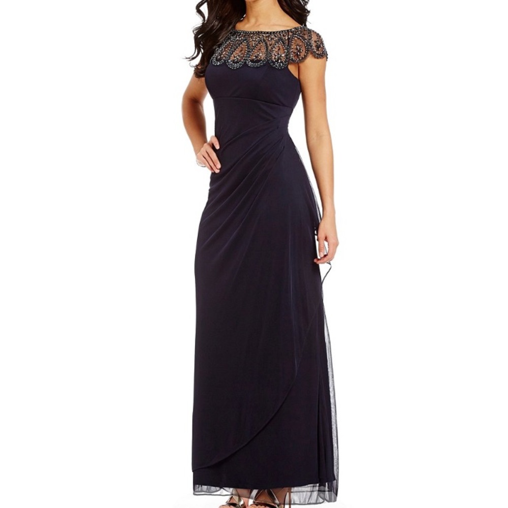 Plum colored formal dress size 6